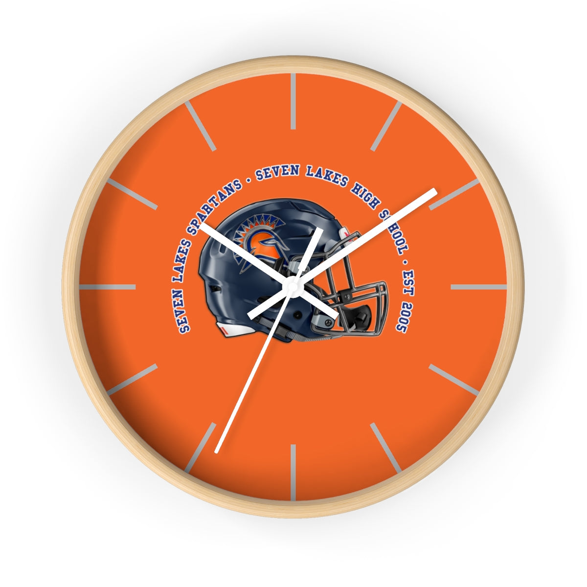 SLHS - Custom Helmet Wall Clock