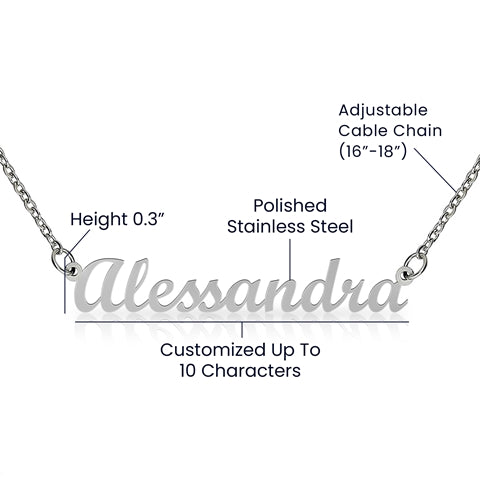 CRHS - Custom Name Necklace