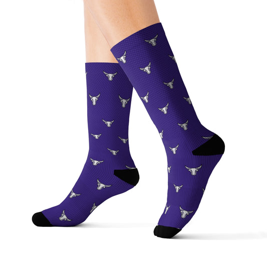 MRHS Purple Socks - schoolfanzone.com