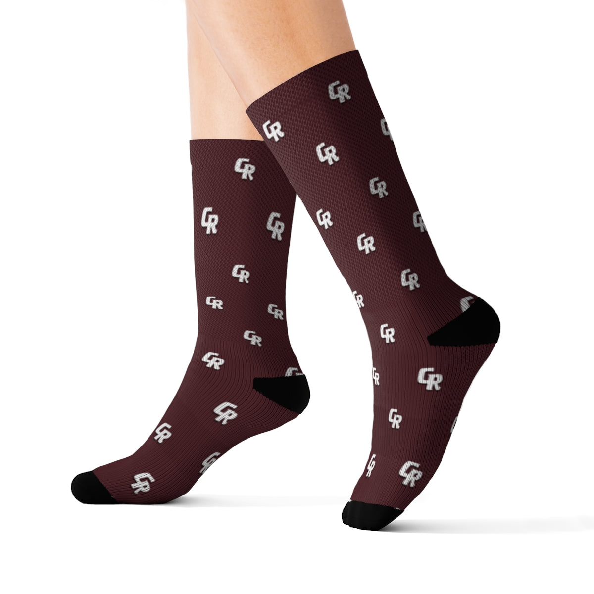 CRHS Maroon Socks - schoolfanzone.com