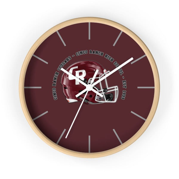 CRHS - Custom Helmet Wall Clock