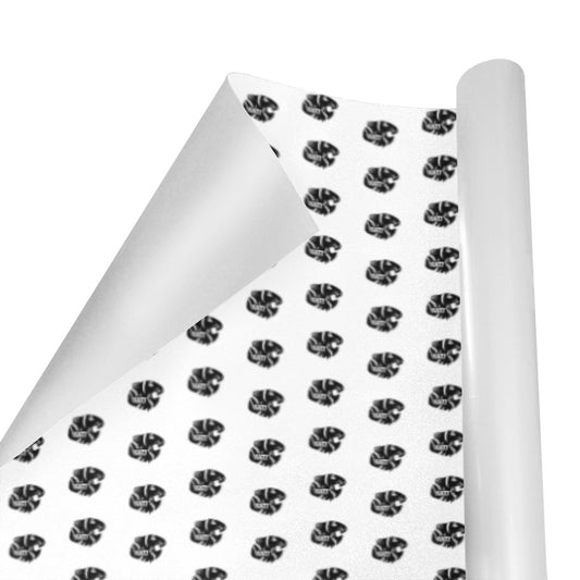 KHS - Wrapping Paper, White/Black, 5 Rolls, 58"x 23"