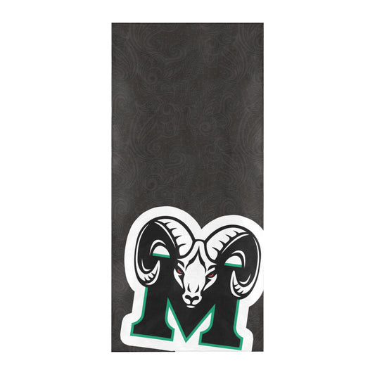 MCHS - Logo Beach Towel, Black
