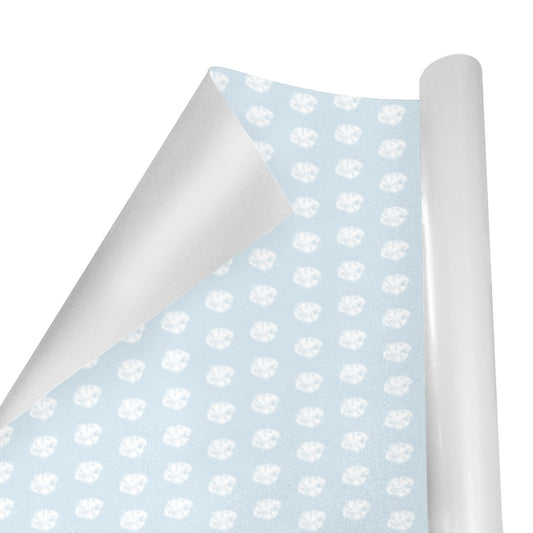 KHS - Wrapping Paper,Baby Blue/White, 5 Rolls, 58"x 23"