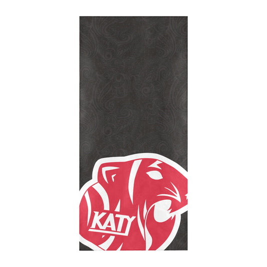 KHS - Logo Beach Towel, Black
