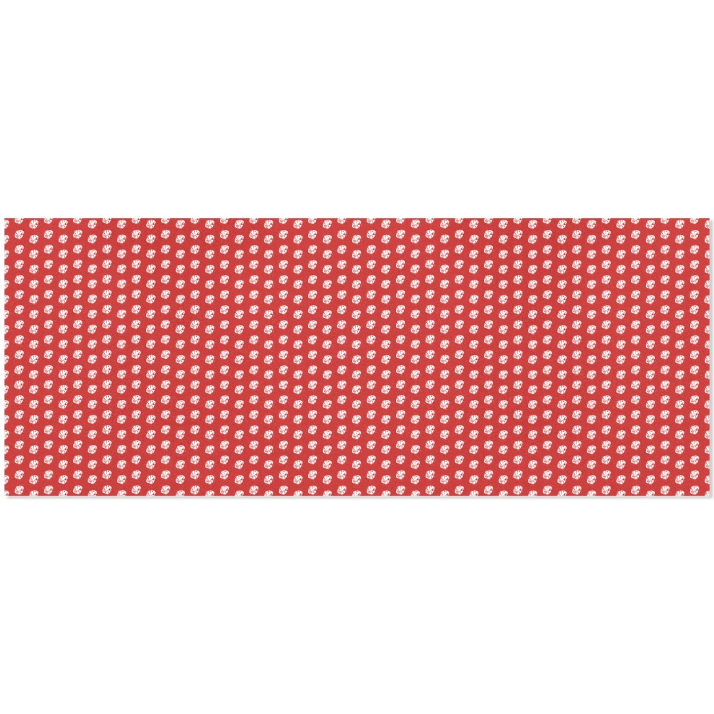 KHS - Wrapping Paper, Red/White, 5 Rolls, 58"x 23"