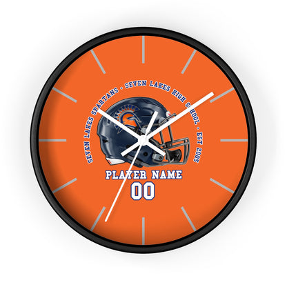 SLHS - Custom Helmet Wall Clock