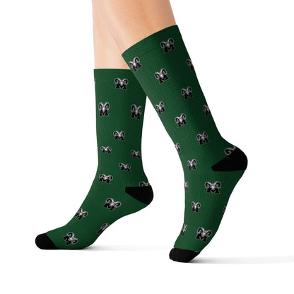 MCHS Green Socks - schoolfanzone.com