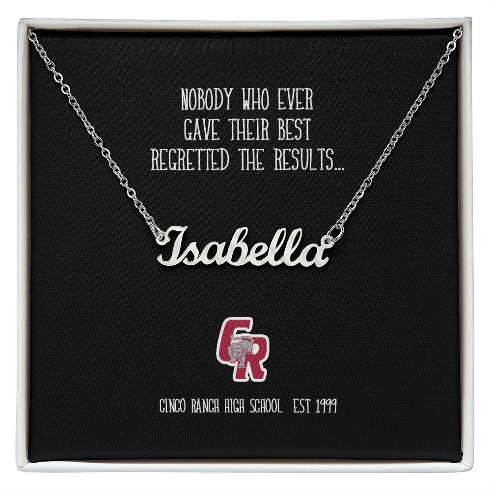 CRHS - Custom Name Necklace