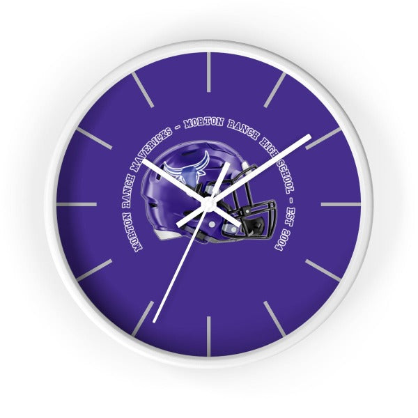 MRHS - Custom Helmet Wall Clock