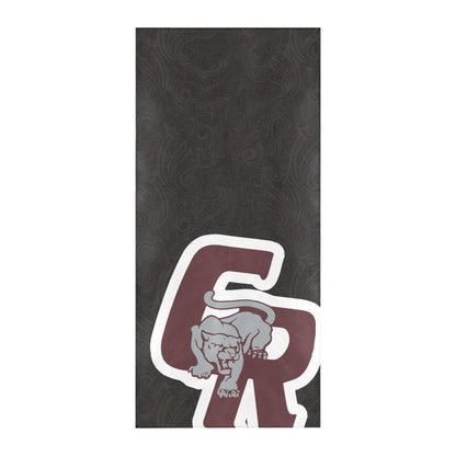 CRHS - Logo Beach Towel, Black