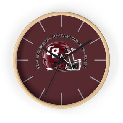 CRHS - Custom Helmet Wall Clock