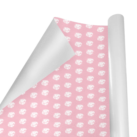 KHS - Wrapping Paper, Pink/White, 5 Rolls, 58"x 23"
