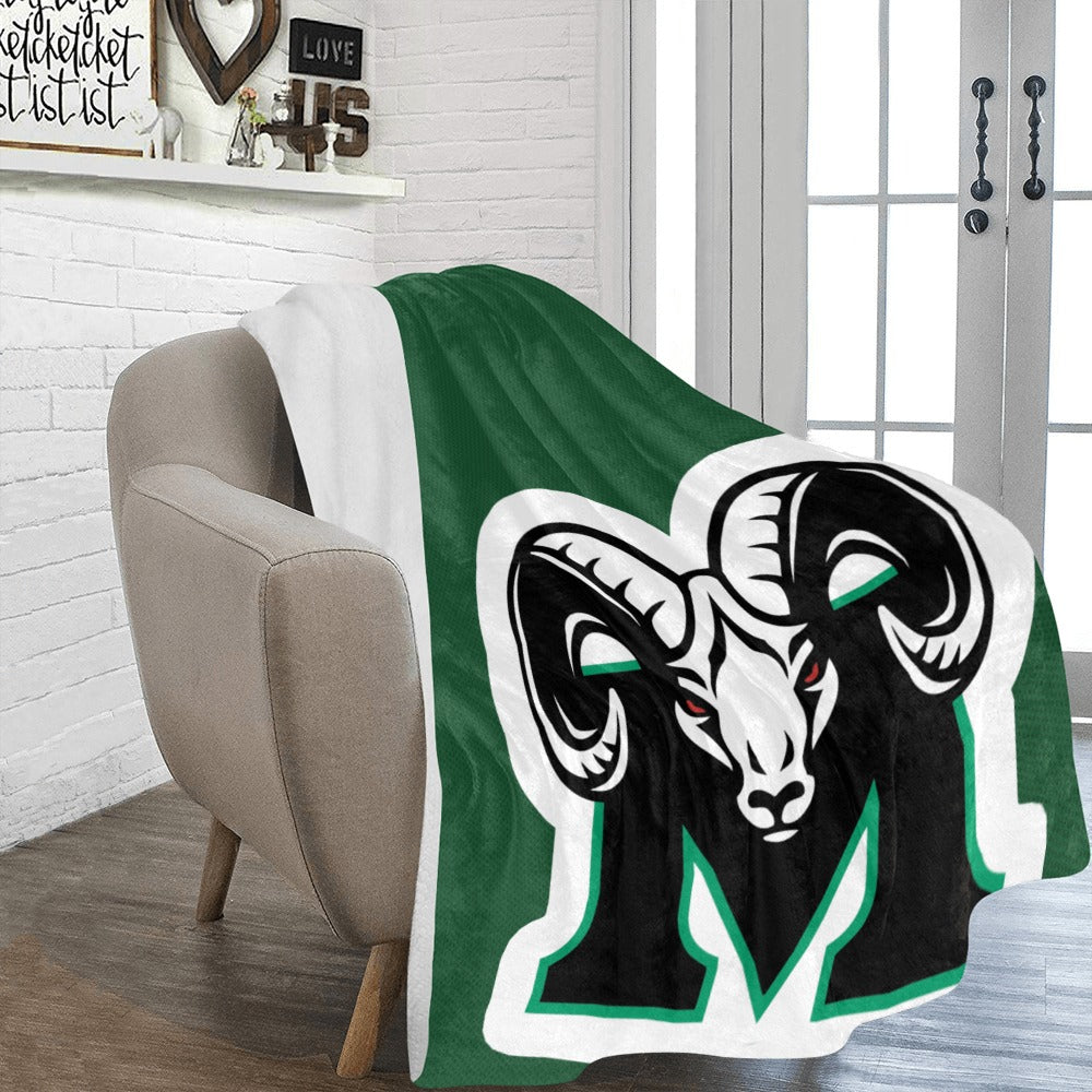 MCHS - Ultra-Soft Micro Fleece Logo Blanket