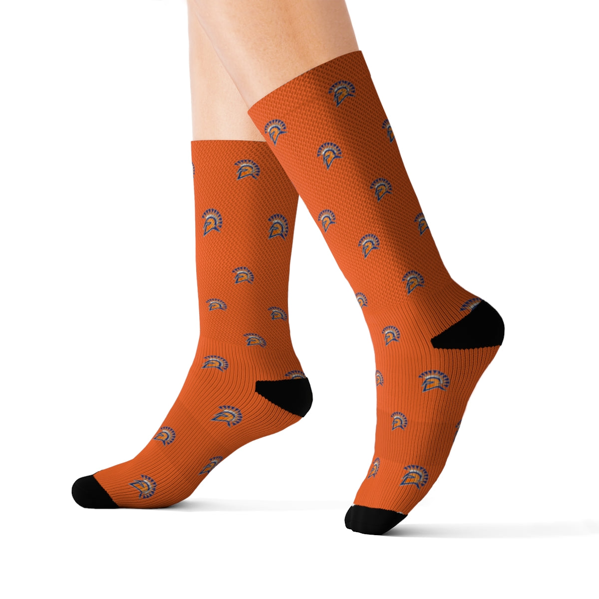 SLHS Burnt Orange Socks - schoolfanzone.com