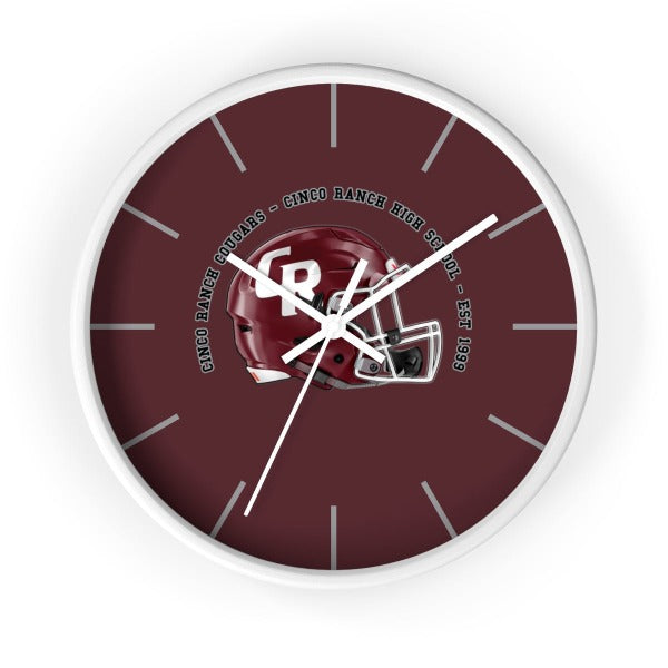 CRHS - Custom Helmet Wall Clock