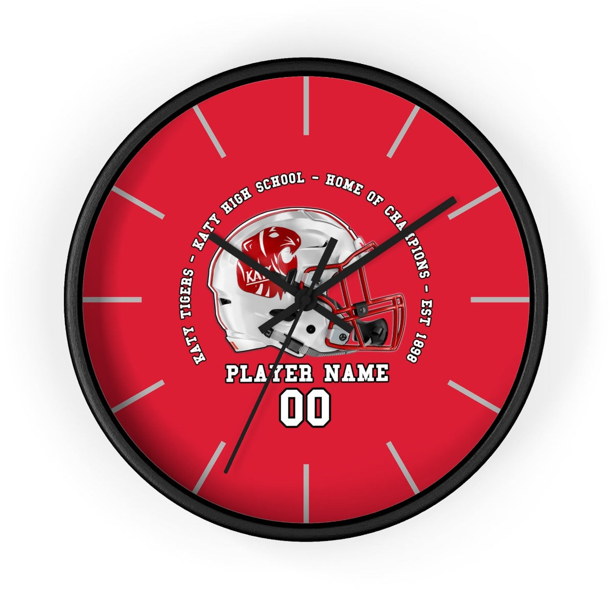 KHS - Custom Helmet Wall Clock